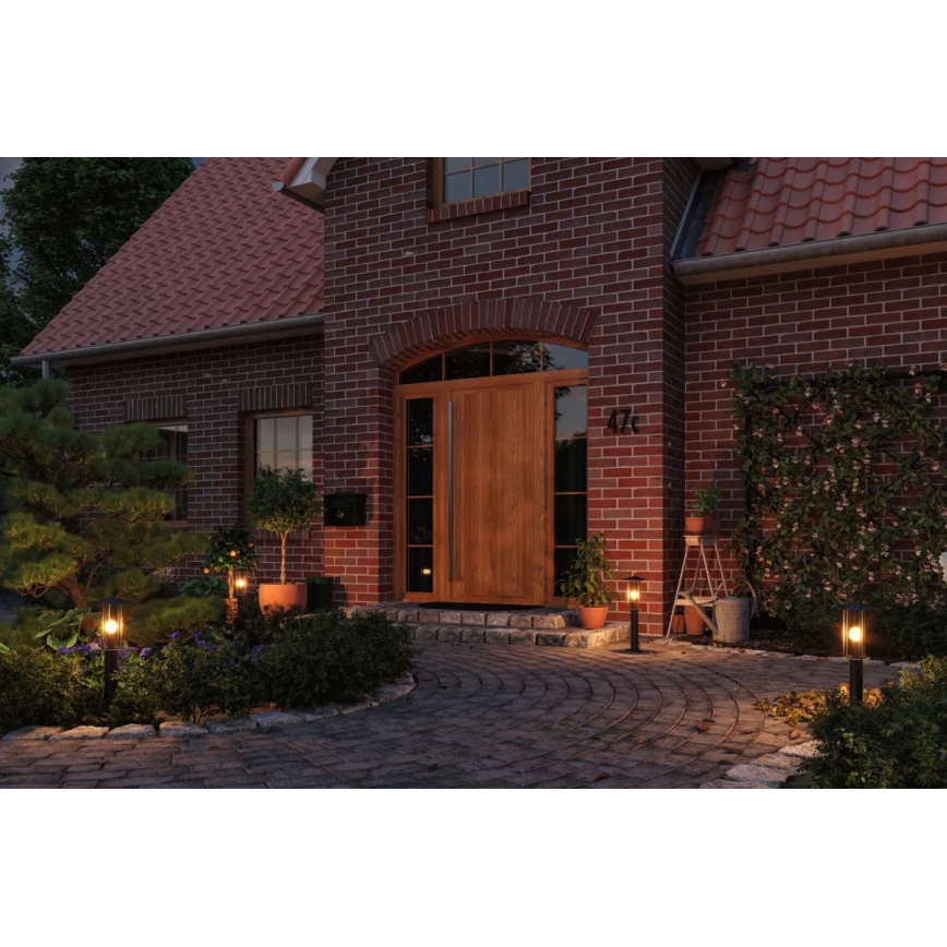 Paulmann 94737 - LED 1xE27/4,3W IP44 Candeeiro exterior CLASSIC 230V
