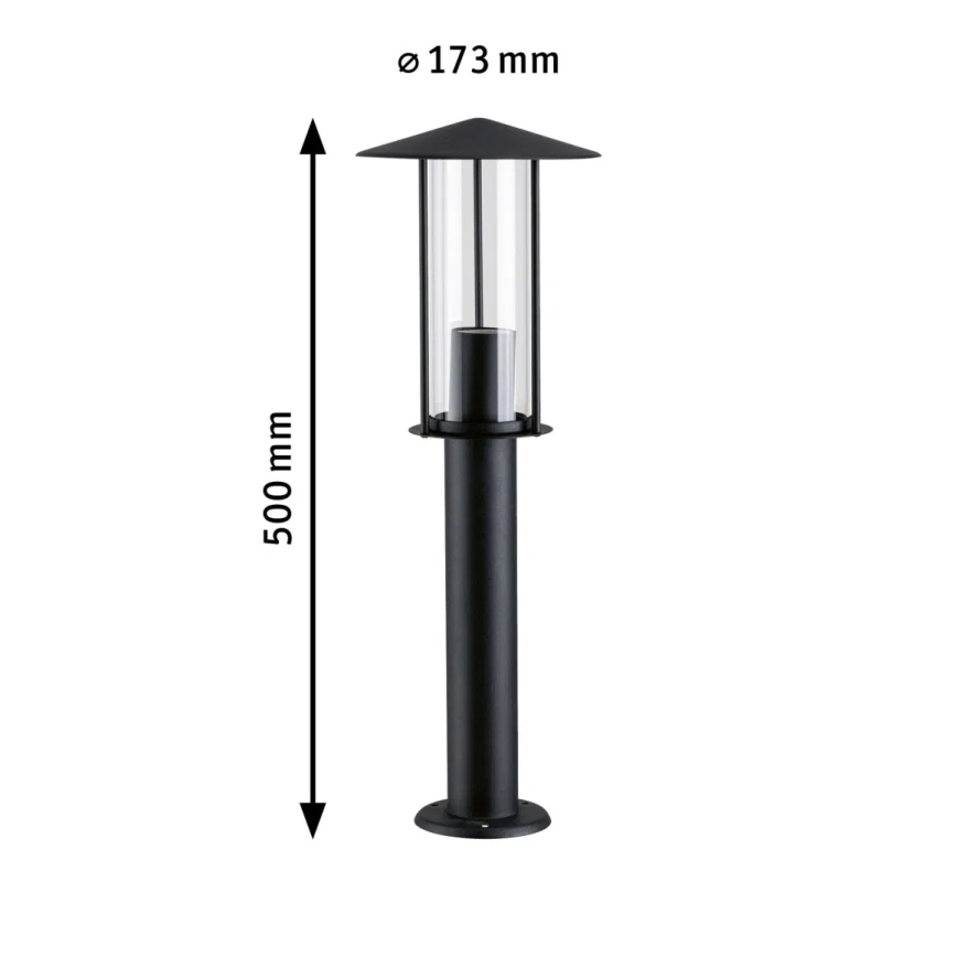 Paulmann 94737 - LED 1xE27/4,3W IP44 Candeeiro exterior CLASSIC 230V