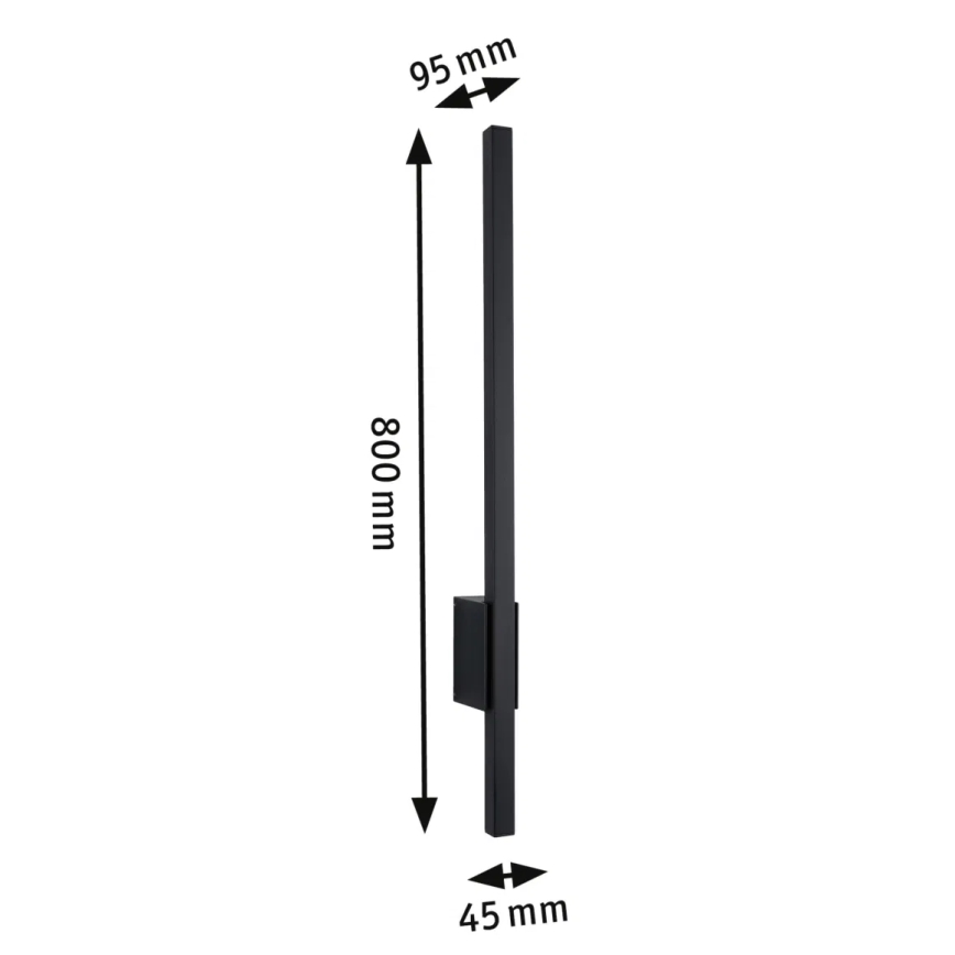 Paulmann 94742 - LED/11,5W IP44 Iluminação de parede exterior STAN 230V