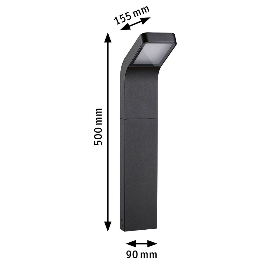 Paulmann 94746 - Lâmpada exterior LED/7,5W IP44 KULMA 230V
