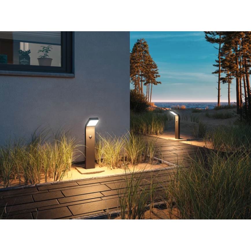 Paulmann 94747 - LED/7,5W IP44 Candeeiro exterior com sensor KULMA 230V