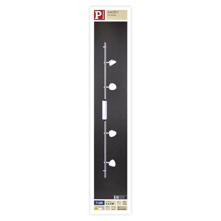 Paulmann 95194 - Candeeiro 4xLED/4W ICE 230V