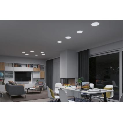Paulmann 95386 - LED/15W IP44 Iluminação de casa de banho com regulação SMART VELUNA 230V