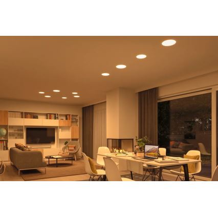 Paulmann 95386 - LED/15W IP44 Iluminação de casa de banho com regulação SMART VELUNA 230V