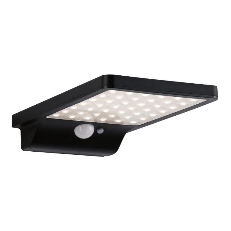 Paulmann 95393 - LED/4W IP44 Iluminação de parede solar com regulação e sensor SOLVEIG 3,7V