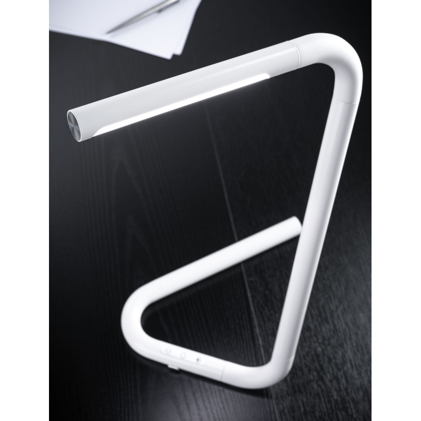 Paulmann 95423 - LED/4,5W Candeeiro de mesa com regulação por toque FLEXLINK 5V/USB 4400 mAh branco