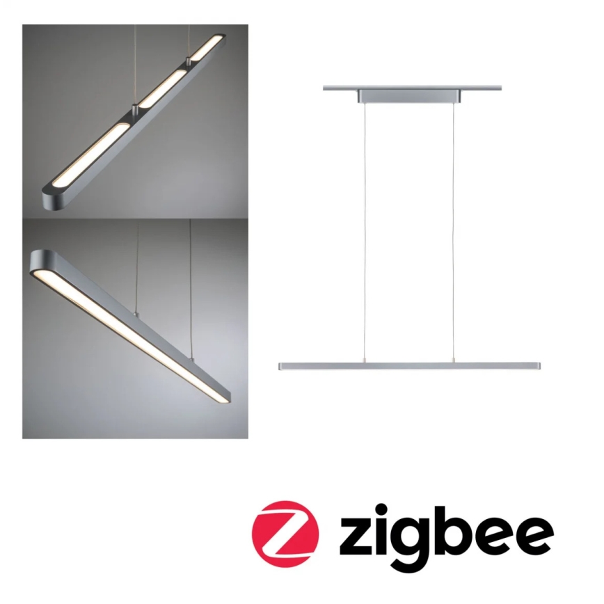 Paulmann 95578 - LED/40W Candelabro suspenso com regulação URAIL LENTO 230V 2700-6500K