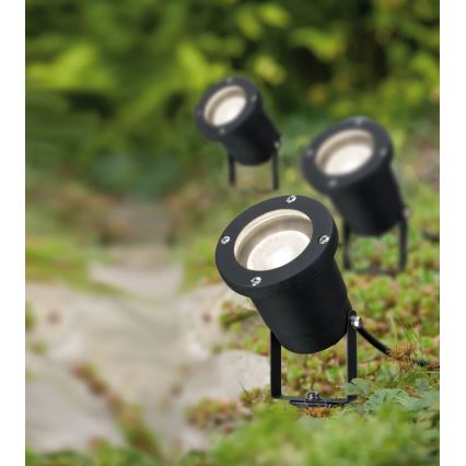 Paulmann 98897 - CONJUNTO 3xLED GU10/3,5W IP65 Candeeiro exterior 230V
