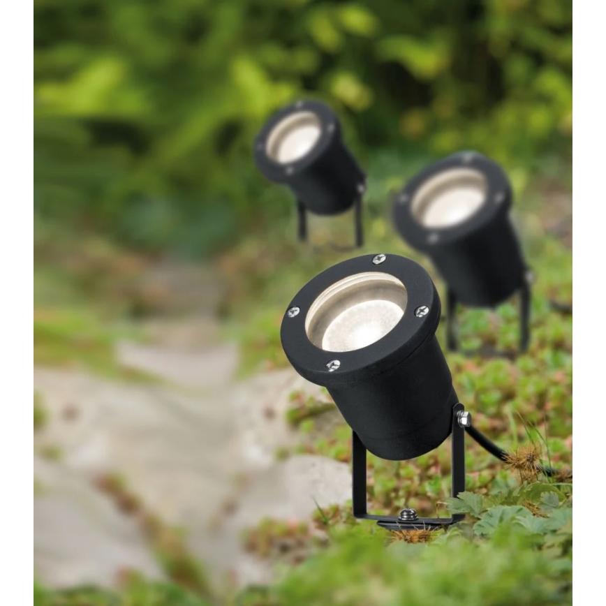 Paulmann 98897 - CONJUNTO 3xLED GU10/3,5W IP65 Candeeiro exterior 230V