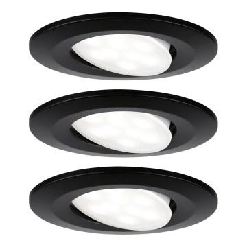 Paulmann 99991 - CONJUNTO 3xLED/6W IP65 Iluminação embutida de casa de banho CALLA 230V