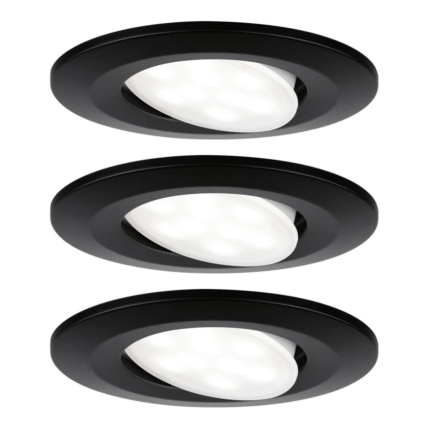 Paulmann 99991 - CONJUNTO 3xLED/6W IP65 Iluminação embutida de casa de banho CALLA 230V