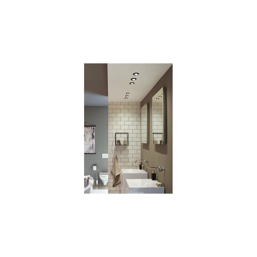 Paulmann 99991 - CONJUNTO 3xLED/6W IP65 Iluminação embutida de casa de banho CALLA 230V