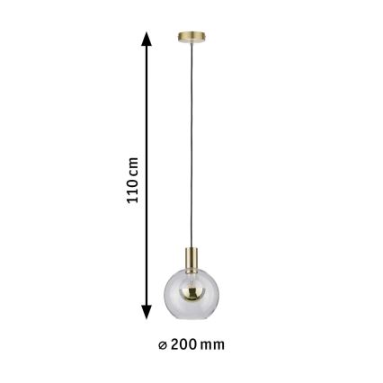 Paulmann -  Candelabro suspenso ESBEN 1xE27/20W/230V