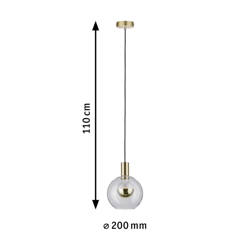 Paulmann -  Candelabro suspenso ESBEN 1xE27/20W/230V