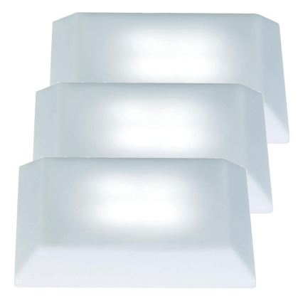 Paulmann - Nice Price 3629 - CONJUNTO 3xLED/0,3W IP44 Foco de encastrar 12V