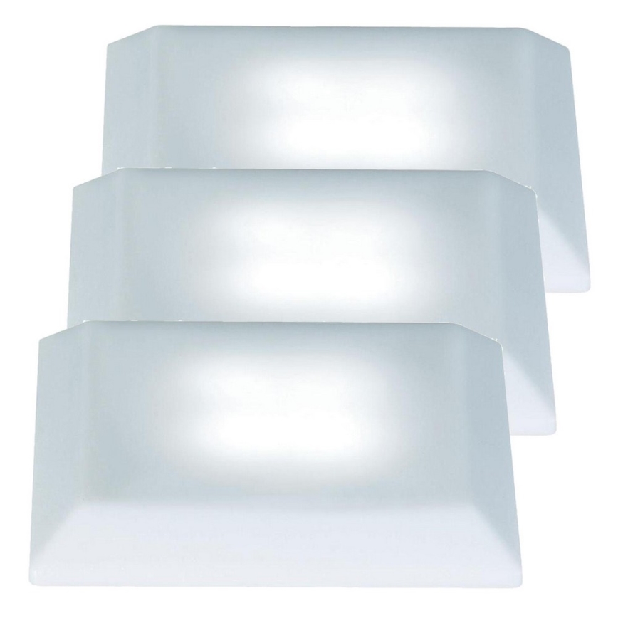 Paulmann - Nice Price 3629 - CONJUNTO 3xLED/0,3W IP44 Foco de encastrar 12V