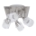Paulmann - Nice Price 3944 - 4xGU10/10W Foco 230V
