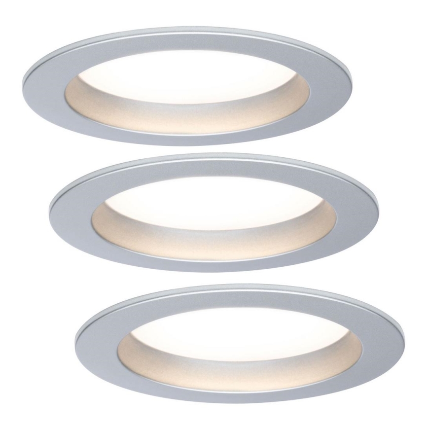 Paulmann - TIP 3938 - CONJUNTO 3xLED/4,5W Iluminação embutida 230V