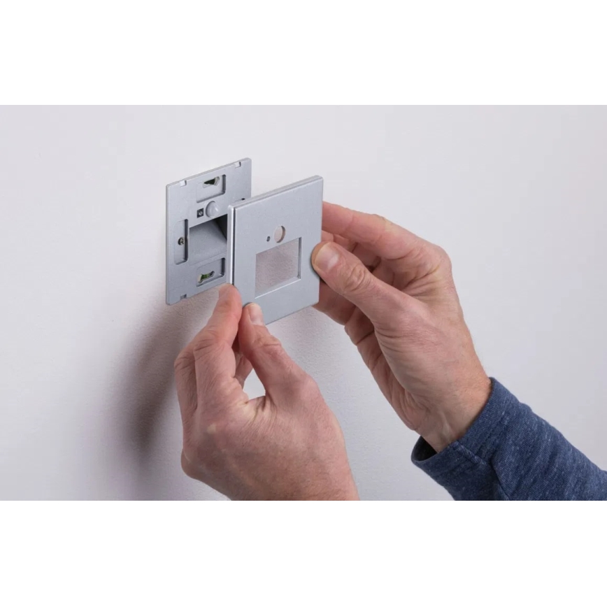 Paulmann  93134 - LED/1,2W Iluminação de escada com sensor EDGE 230V cromado mate