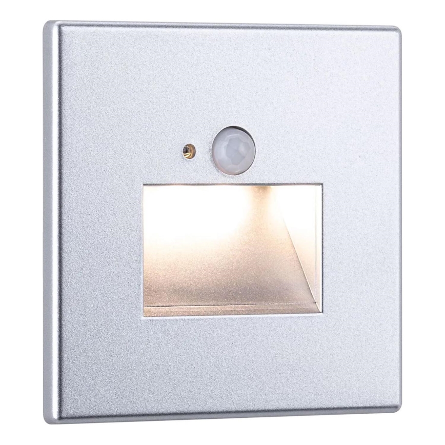 Paulmann  93134 - LED/1,2W Iluminação de escada com sensor EDGE 230V cromado mate
