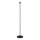 Pé de candeeiro SCARLET 1xE27/20W/230V 140 cm preto