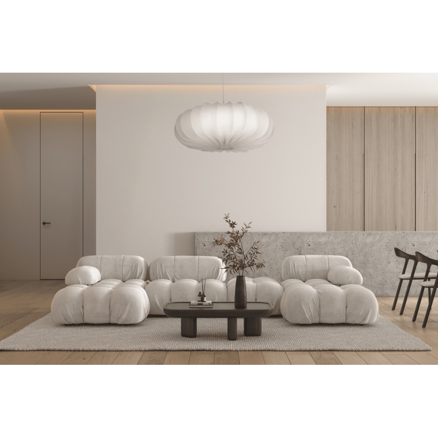 Pendente com cabo CAFEE 1xE27/40W/230V Ø 66 cm branco