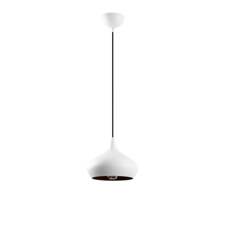 Pendente com cabo DODO 1xE27/40W/230V branco