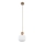 Pendente em cabo BALLO 1xE14/10W/230V bege