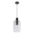 Pendente em cabo RADON 1xE27/40W/230V transparente