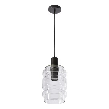 Pendente em cabo RADON 1xE27/40W/230V transparente