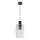 Pendente em cabo RADON 1xE27/40W/230V transparente