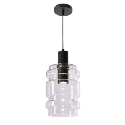 Pendente em cabo RADON 1xE27/40W/230V transparente
