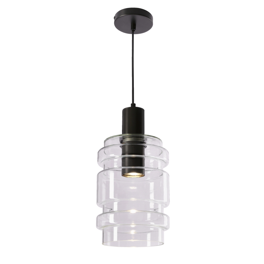 Pendente em cabo RADON 1xE27/40W/230V transparente