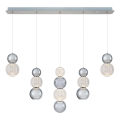 Pendente LED CREMONA LED/27W/230V 3000K cromado mate