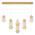 Pendente LED CREMONA LED/27W/230V 3000K dourado