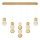 Pendente LED CREMONA LED/27W/230V 3000K dourado