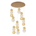 Pendente LED CREMONA LED/51W/230V 3000K dourado