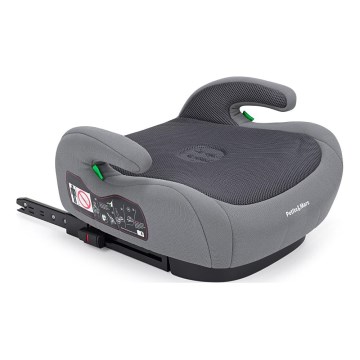 PETITE&MARS - Assento de elevação para automóvel OPTIMUS PRO i-Tamanho 125-150 cm (22-36 kg) cinzento