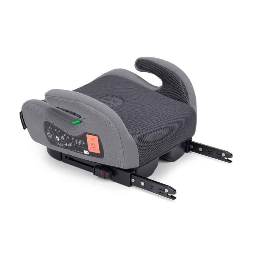 PETITE&MARS - Assento de elevação para automóvel OPTIMUS PRO i-Tamanho 125-150 cm (22-36 kg) cinzento