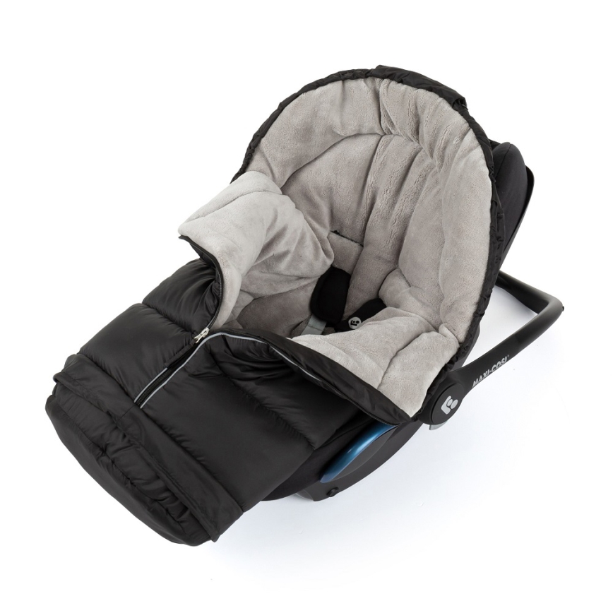 PETITE&MARS - Bolsa para bebé 3 em 1 JIBOT cinzento