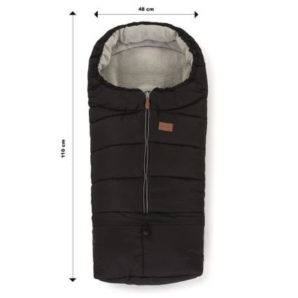 PETITE&MARS - Bolsa para bebé 3 em 1 JIBOT preto