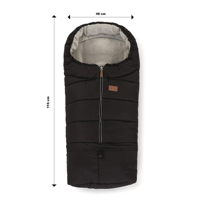 PETITE&MARS - Bolsa para bebé 3 em 1 JIBOT preto