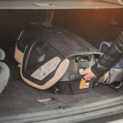 PETITE&MARS - Cadeira auto FLEX PRO i-Tamanho 100-150 cm (15-36 kg) bege