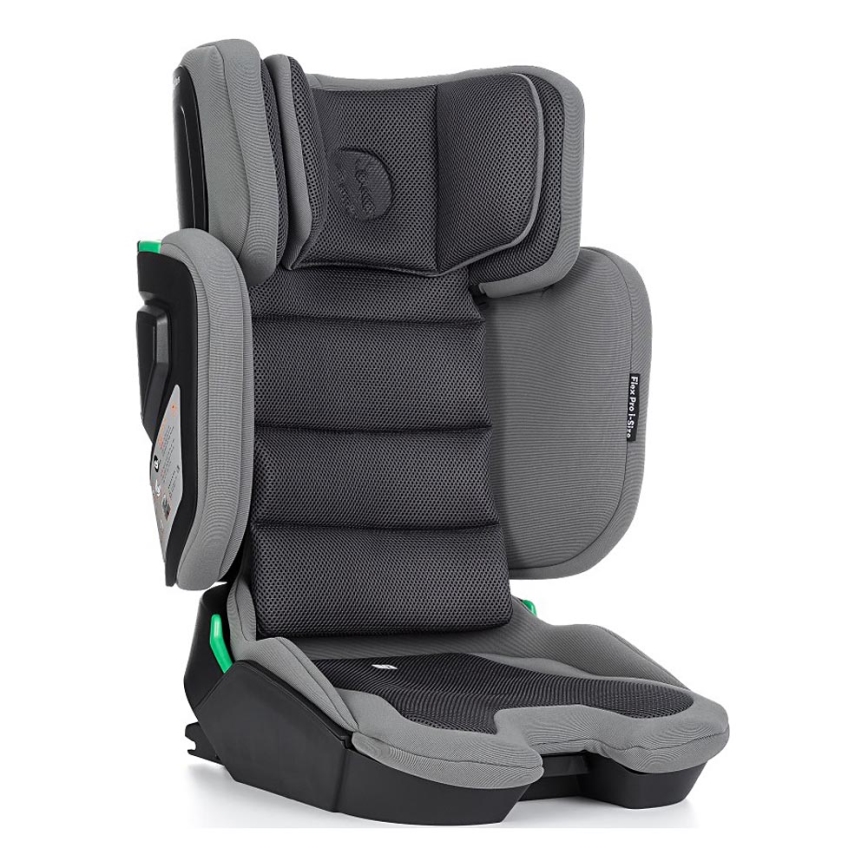 PETITE&MARS - Cadeira auto FLEX PRO i-Tamanho 100-150 cm (15-36 kg) cinzento