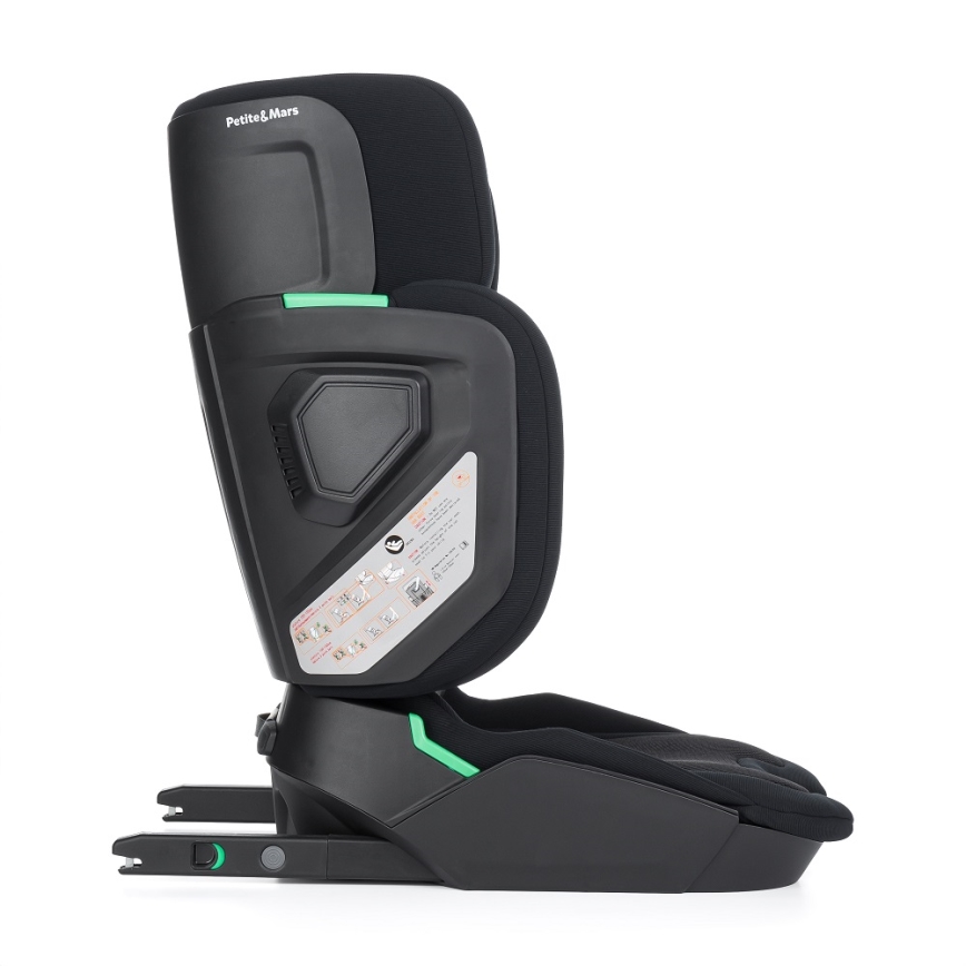 PETITE&MARS - Cadeira auto FLEX PRO i-Tamanho 100-150 cm (15-36 kg) preto