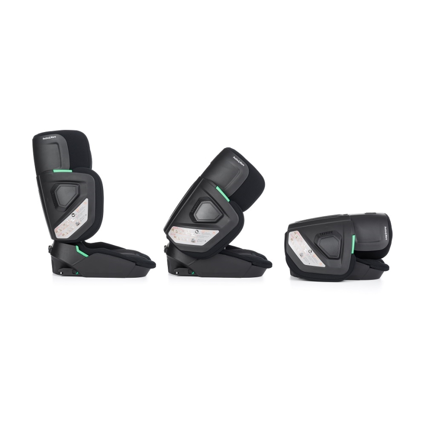 PETITE&MARS - Cadeira auto FLEX PRO i-Tamanho 100-150 cm (15-36 kg) preto