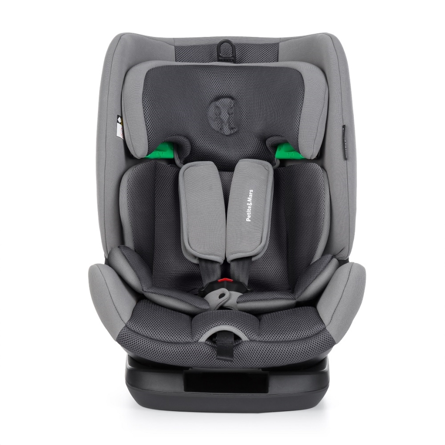 PETITE&MARS - Cadeira auto PRIME PRO i-Tamanho 76-150 cm (9-36 kg) cinzento