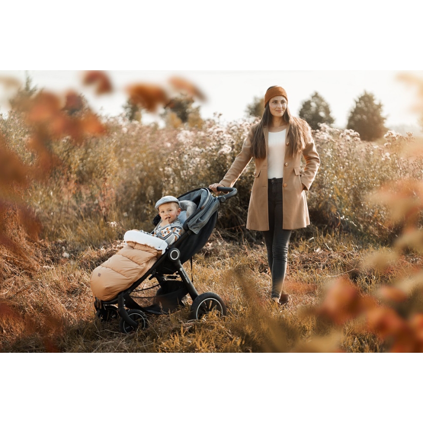 PETITE&MARS - Conjunto 4 em 1 COMFY Elegant Caramel/Beige castanho