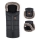 PETITE&MARS - CONJUNTO Saco-cama 4 em 1 ARCTIC + protetor para mãos para carrinho de passeio FURRY Forever Black