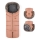 PETITE&MARS - CONJUNTO Saco-cama 4 em 1 ARCTIC + protetor para mãos para carrinho de passeio FURRY Pastel Peach